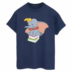 Disney - T-shirt SITTING ON - Femme (Bleu marine)