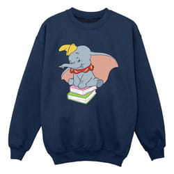 Disney - Sweat SITTING ON - Garçon (Bleu marine)