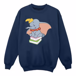 Disney - Sweat SITTING ON - Fille (Bleu marine)