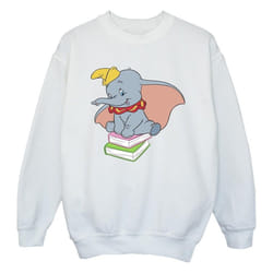 Disney - Sweat SITTING ON - Fille (Blanc)