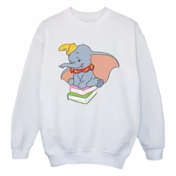 Disney - Sweat SITTING ON - Fille (Blanc)