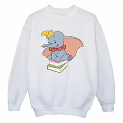 Disney - Sweat SITTING ON - Fille (Blanc)