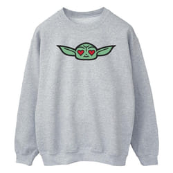 Star Wars - Sweat THE MANDALORIAN - Homme (Gris chiné)