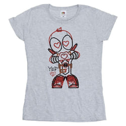 Marvel - T-shirt - Femme (Gris chiné)