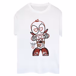 Marvel - T-shirt - Femme (Blanc)