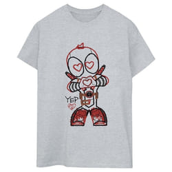 Marvel - T-shirt - Femme (Gris chiné)