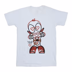 Marvel - T-shirt - Fille (Blanc)