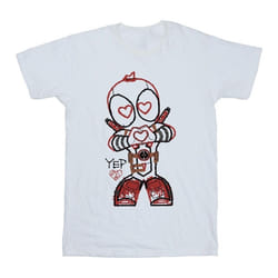 Marvel - T-shirt - Fille (Blanc)