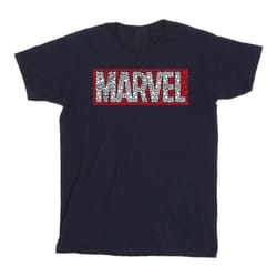 Marvel - T-shirt - Homme (Bleu marine)
