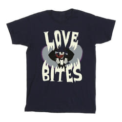Marvel - T-shirt LOVE BITES - Homme (Bleu marine)