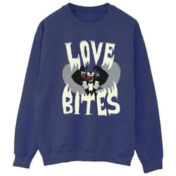 Marvel - Sweat LOVE BITES - Femme (Bleu marine)