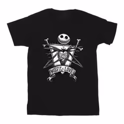 Disney - T-shirt THE NIGHTMARE BEFORE CHRISTMAS - Homme (Noir)