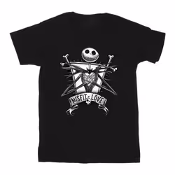 Disney - T-shirt THE NIGHTMARE BEFORE CHRISTMAS - Homme (Noir)