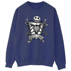 Disney - Sweat THE NIGHTMARE BEFORE CHRISTMAS - Homme (Bleu marine)