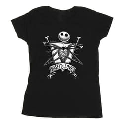 Disney - T-shirt THE NIGHTMARE BEFORE CHRISTMAS - Femme (Noir)