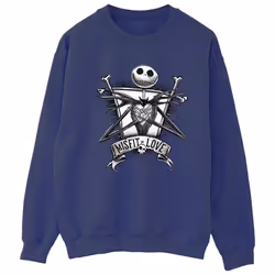 Disney - Sweat THE NIGHTMARE BEFORE CHRISTMAS - Femme (Bleu marine)