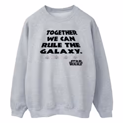 Star Wars - Sweat TOGETHER WE CAN RULE THE GALAXY - Homme (Gris chiné)