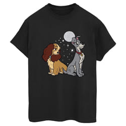 Disney - T-shirt LADY AND THE TRAMP - Femme (Noir)