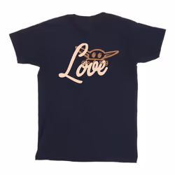 Star Wars - T-shirt LOVE - Homme (Bleu marine)