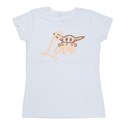 Star Wars - T-shirt LOVE - Femme (Blanc)
