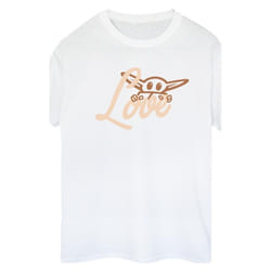 Star Wars - T-shirt LOVE - Femme (Blanc)