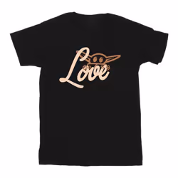 Star Wars - T-shirt LOVE - Fille (Noir)
