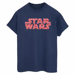 Star Wars - T-shirt - Femme (Bleu marine)