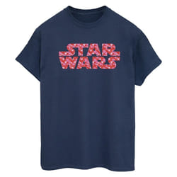 Star Wars - T-shirt - Femme (Bleu marine)