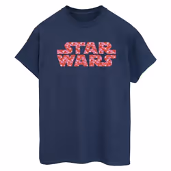 Star Wars - T-shirt - Femme (Bleu marine)