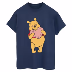 Disney - T-shirt - Femme (Bleu marine)