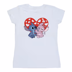Disney - T-shirt - Femme (Blanc)