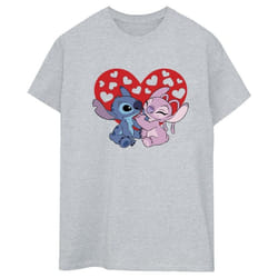 Disney - T-shirt - Femme (Gris chiné)