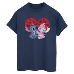 Disney - T-shirt - Femme (Bleu marine)