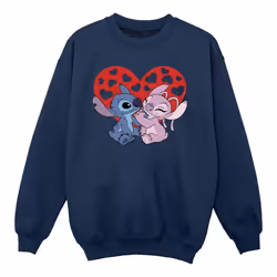 Disney - Sweat - Fille (Bleu marine)