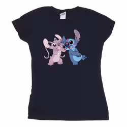Disney - T-shirt - Femme (Bleu marine)