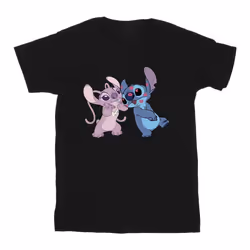 Disney - T-shirt - Fille (Noir)