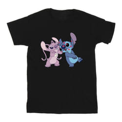 Disney - T-shirt - Fille (Noir)