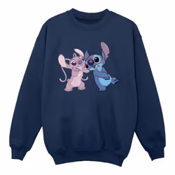 Disney - Sweat - Fille (Bleu marine)