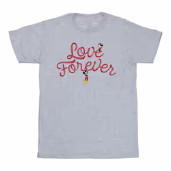 Disney - T-shirt LOVE FOREVER - Homme (Gris chiné)