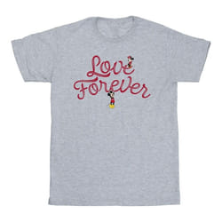 Disney - T-shirt LOVE FOREVER - Homme (Gris chiné)