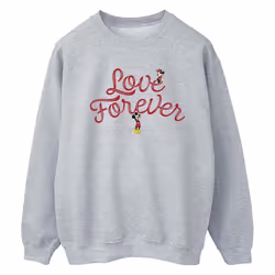 Disney - Sweat LOVE FOREVER - Femme (Gris chiné)