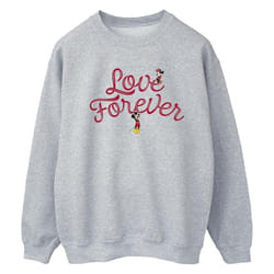 Disney - Sweat LOVE FOREVER - Femme (Gris chiné)