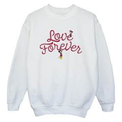 Disney - Sweat LOVE FOREVER - Garçon (Blanc)