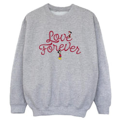 Disney - Sweat LOVE FOREVER - Garçon (Gris chiné)