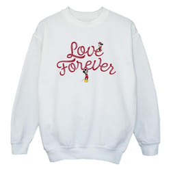 Disney - Sweat LOVE FOREVER - Fille (Blanc)