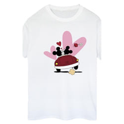 Disney - T-shirt - Femme (Blanc)