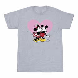 Disney - T-shirt LOVE LANGUAGES - Homme (Gris chiné)