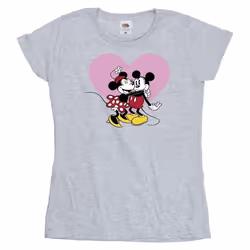 Disney - T-shirt LOVE LANGUAGES - Femme (Gris chiné)