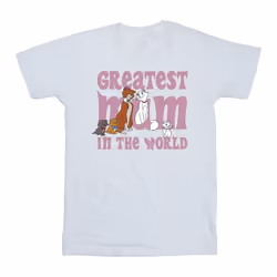 Disney - T-shirt THE ARISTOCATS GREATEST MUM - Homme (Blanc)