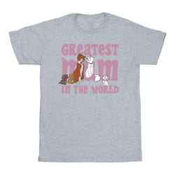 Disney - T-shirt THE ARISTOCATS GREATEST MUM - Homme (Gris chiné)